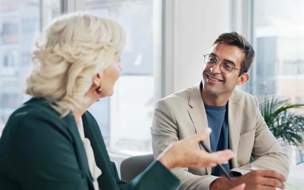 female client talking to a lawyer about strategies on how to avoid a family provision claim in the future